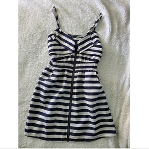 Striped dress with pockets